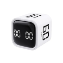 Cyfrowy kuchenny timer w kształcie kostki z ustawionymi wstępnie czasami, ładowalny timer 500 mAh, mini timer do gotowania, nauki i odliczania czasu 8