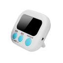 Cyfrowy kuchenny timer z magnesem LCD Timer 0-100 minut Przypomnienie czasu na gotowanie, pieczenie, naukę, sport i spotkania 7