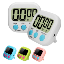Cyfrowy kuchenny timer z magnesem LCD Timer 0-100 minut Przypomnienie czasu na gotowanie, pieczenie, naukę, sport i spotkania 5