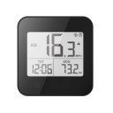 Cykel-LED-speedometer med GPS 5,5 x 5,5 x 2,2 cm Trådløst display 2&quot; Vandtæt IPX6 USB-C 900 mAh 25 timers batterilevetid Kilometer Cykelholder inkluderet 1