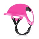 Cyklistická helma pro psy velikost L pro hmotnost 25-40 kg s kšiltem a reflexním podbradním páskem ochranná přilba pro velká plemena 2