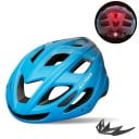 Cyklistická prodyšná helma na kolo X-TIGER s LED zadním světlem a USB nabíjením nastavitelný obvod 58-62 cm skořepina PC s EPS pěnou unisex 2