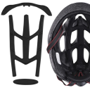 Cyklistická prodyšná helma na kolo X-TIGER s LED zadním světlem a USB nabíjením nastavitelný obvod 58-62 cm skořepina PC s EPS pěnou unisex 5