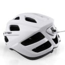 Cyklistická prodyšná helma na kolo X-TIGER s LED zadním světlem a USB nabíjením nastavitelný obvod 58-62 cm skořepina PC s EPS pěnou unisex 9
