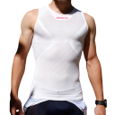 Cyklistické kompresní tílko jako spodní vrstva pod dres, na cyklistiku, sport a volnočasové aktivity unisex 4