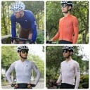 Cyklistické sportovní triko s dlouhým rukávem na zip vhodné pro cyklistiku, sport a venkovní aktivity unisex 10