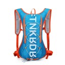 Cyklistický batoh 12L 41 x 29 x 10 cm Vodeodolný materiál Reflexné prvky Píšťalka na prežitie Priedušné popruhy Kryt na helmu Ľahký športový batoh 5