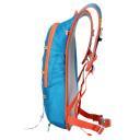 Cyklistický batoh 12L 41 x 29 x 10 cm Vodeodolný materiál Reflexné prvky Píšťalka na prežitie Priedušné popruhy Kryt na helmu Ľahký športový batoh 2