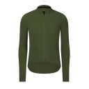 Cyklistický sportovní dres s dlouhým rukávem na zip pro chladnější období se 3 zadními a 1 boční kapsou Pro cyklistiku a sport unisex 3