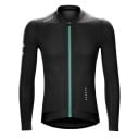 Cyklistický sportovní dres s dlouhým rukávem na zip se 3 zadními kapsami pro cyklistiku, sport a venkovní aktivity unisex 2