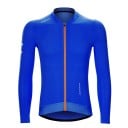 Cyklistický sportovní dres s dlouhým rukávem na zip se 3 zadními kapsami pro cyklistiku, sport a venkovní aktivity unisex 4