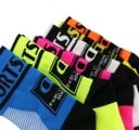 Cyklistikai zoknik anatómiai formával Erősített sarok és védelem a nyomás ellen Hálós anyag a száraz lábakért Univerzális méret 36-tól 46-ig 10