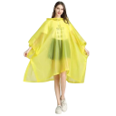 Cyklistisk poncho med huva längd 148 cm bröstomkrets 130 cm EVA lätt reg skydd cykling 6