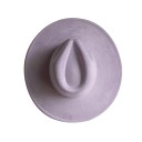 Cylindre en velours 55–58 cm Large bord 9,5 cm Chapeau rétro élégant polyester coton Costume de soirée cylindre carnaval style historique 15