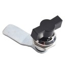 Cylindrisk lås för skåp och möbler med vridbar tapp 50 × 38,7 mm mekaniskt lås för dörrar och lådor 3