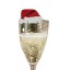 Czapka świąteczna ze szampana - 10 sztuk 3