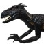 Czarna figurka dinozaura 15 cm 2