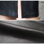 Czarna spódnica damska wykonana ze sztucznej skóry 5