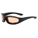 Czarne okulary sportowe 7,1 x 4,1 cm Okulary rowerowe z filtrem UV Nadają się do jazdy samochodem i aktywności na świeżym powietrzu Lekkie i stylowe wzornictwo 5