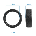 Däck och slang 8,5x2 för Xiaomi M365 Pro 1S Elektrisk sparkcykel Reservdel Slitstark Antisklips 2
