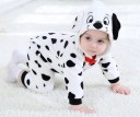 Dalmatiner T2594 - Varme babyoveralls 3