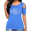 Dam T-shirt för vegetarianer 7