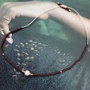 Damarmband med pärlor H332 8