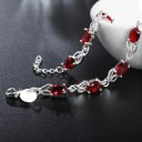 Damarmband med stenar H174 2