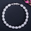 Damarmband med stenar P165 3