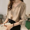 Damblus med rosett Isadora 5