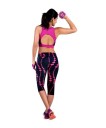 Dame 3/4 leggings med hjul J1689 9