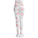 Dame 3D leggings med melontryk 3