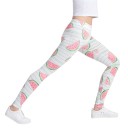 Dame 3D-leggings med vandmelonprint 2