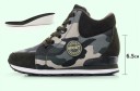 Dame ankelsneakers med militærmønster 5