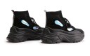 Dame ankelsneakers på høj platform J1107 4