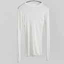Dame basis T-shirt med lange ærmer 6