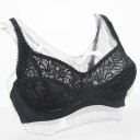 Dame-bh med blonde og sløjfe J2996 7