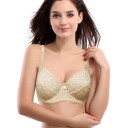 Dame-bh med blonde og sløjfe J2996 6