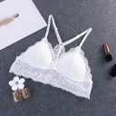 Dame-bh med blonder J781 6