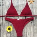 Dame bikini i brasiliansk stil, strikket J3266 8