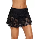 Dame blonde mini nederdel G7 2