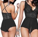 Dame bodysuit i blonde P325 2