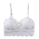 Dame bralette bh med blomster J2316 4