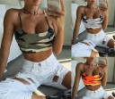 Dame camouflage crop top A1210 5
