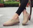 Dame Chelsea-loafers i ruskind J1763 6