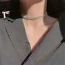 Dame choker halskæde D104 4