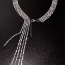 Dame choker halskæde D219 4