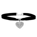 Dame choker halskæde med vedhæng D103 3
