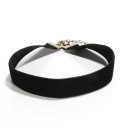 Dame choker halskæde med vedhæng D103 5