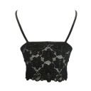Dame crop top med blonde A1190 3
